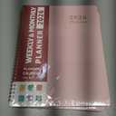 2 x 2026 Planner, Weekly and Monthly Calendar Planner, January 2026 - December 2026, Hardcover 2026 Calendar Book with Tabs For Women & Men, Inner Pocket, Spiral Bound, Perfect for Office Home School Supplies - A4 (8.5" x 11"), Pink