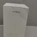 Vitruvi Stone Diffuser, Ceramic Ultrasonic Essential Oil Diffuser for Aromatherapy | Ceramic Diffuser, Diffusers for Home, Oil Diffuser, Housewarming Gift, Original Diffuser | White, 90ml Capacity