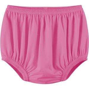 Adult Diaper Cover for Incontinence Noiseless Leak-Protection Underwear Plastic Pants Over Diapers Waterproof Rubber Pants (Pink, XXXL) 