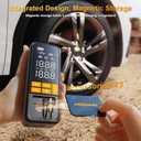 Tire Inflator Portable Air Compressor, Up to 160 PSI Car Tire Inflator, Cordless Air Pump, Portable Tire Pump with Gauge - Portable Tire Inflators for Car, Light Pickup, Bike and More