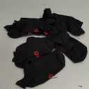 Compression Running Ankle Socks (6 Pairs) for Men & Women, Running Socks With Arch Support S/M