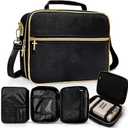 Bible Cover for Bible Study Supplies Cute and Practical Bible Case with Pencil Case, Briefcase Strap Bible Cover for Women, Teens, Girls Durable Waterproof Polyester Book Cover