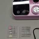 Professional Electric Nail Drill E-File Machine - 45,000 RPM Corded Nail Drills Kit with Low Noise & LED Display for Shaping, Removing & Polishing Acrylic Gel Nails for Salon Home (Pink)