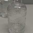 Kingrol 12 Pack Clear Glass Bud Vases, Small Vases for Flowers, Vintage Glass Bottles for Home Office Decor, Centerpieces for Wedding Table