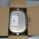 PETLIBRO Cat Water Fountain, Cordless Pet Water Fountain Battery Operated, 2.5L/84oz Dockstream Water Fountains for Cats Indoor, Cat Fountain with Stainless Steel Tray, Easy to Clean BPA-Free (White)