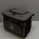 OPUX Soft Cooler Bag, Insulated Collapsible Lunch Cooler Bag for Men Work Camping Beach Travel, Portable Soft Sided Leakproof Waterproof Large Lunch Bag Box with Shoulder Strap 18 Cans, Charcoal Gray