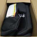 Diono Solana, No Latch, Pack of 2 Backless Booster Car Seats, Lightweight, Machine Washable Covers, Cup Holders, Black