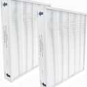Filter(2PACK) Compatible with Bryant/Carrier Bryant/Carrier Infinity 20" x 25" MERV 15 Air Purifier Cartridge (GAPCCCAR2025) Furnace Filter replacement, H13-4-stage composite filter