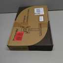 Universal Swivel TV /Table Top TV Stand for 19 to 43 inch TVs with 90 Degree Swivel, 4 Level Height Adjustable, Heavy Duty Tempered Glass Base, Holds up to 99LBS HT02B-001