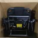 Lightweight Foldable Electric Wheelchair for Adults & Seniors, 33 lbs Portable Compact Motorized Wheelchairs, Dual 180W Motors 15 Miles Range All-Terrain Wheelchair, w/Bonus Cane & Lock