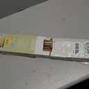 Cordless Light Filtering Mini Blind, 32 x 72 in, Woodtone