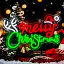 Merry Christmas Neon Sign - Gdbkabf Christmas LED Neon Light Up Signs for Wall Decor Home Decor for Xmas Party Bedroom Living Room Business Bars Shop Decoration USB Operated