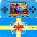 3.0" Screen Retro Handheld Game for Kids Adults - Portable 258 Preloaded Classic Video Games, Rechargeable Gaming Player for Travel Electronic Xmas Gift for Boys Girls