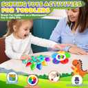 4PC Color Sorting Sensory Toys for Toddler, Travel Toys Roadtrip Activities for Kid 3-5 Fine Motor Autism Autistic Fidget for Classroom Calm Down Toy for Kid 2 3 4 Year Old Boy Girl Dementia Gift