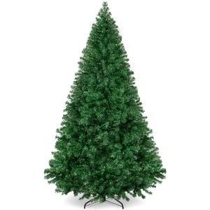Best Choice Products Artificial Christmas Tree, 9ft Premium Unlit Pine Design, Dense Branches Realistic Holiday Dcor w/Easy Assembly - Green