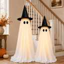 Halloween Ghost Decorations Indoor,Light Up Ghost Decor Indoor - 2 Pack