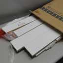 MCS 23x16 White Medicine Cabinet Organizer, Wall Mounted Bathroom Cabinet for Over-The-Toilet Storage, Bathroom Furniture & Restroom Organizer