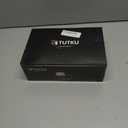 Turkish Tea Glasses  Striped Borosilicate Glass Mugs Set of 6 (200 ml / 7 oz)  Heat Resistant Glass Tea Cups  Curved Design Coffee Mugs  Dishwasher Safe