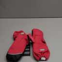 MCTi Ski Mittens Women's Snow Mitten Touch Screen Waterproof Insulated Quilted Mitts with Hidden Zipper (Pink)