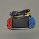 X7 Handheld Game Console, Built in 10000 Games and 10 Emulators, 4.1Inch H D Screen Rechargeable Handheld Retro Game Console, Retro Gaming Console Handheld Support Video Output Music Ebook