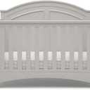 Delta Children Perry 6-in-1 Convertible Crib - Greenguard Gold Certified, Moonstruck Grey