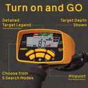 Garrett ACE 300 Metal Detector for Adults - Made in the USA - Gold Metal Detector - Waterproof Coil, Plus Accessories