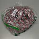 65.6FT Christmas Candy Cane Rope Lights, 8 Lighting Modes Christmas Outdoor Rope Lights with Plug 400 LED Waterproof Tube Striped Lights for Holiday Xmas Yard Party Holiday XmasRed White Green