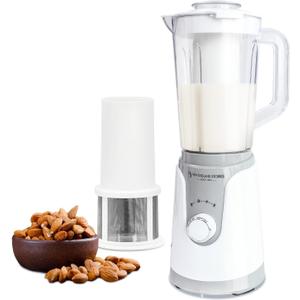 40oz Nut Milk Maker, Filterless Milk Machine with 8 Stainless Steel Blades  MultiFunction PlantBased Milk Maker and DairyFree Beverages