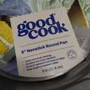 GoodCook Everyday Gray Nonstick Steel Round Cake Pan 9"