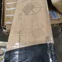 DHP King Metal Canopy Bed, Modern Design with Built-In Headboard, Sturdy Frame, No Box Spring Needed, Gunmetal Gray