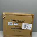 GMFrames 11x14 Wood Diploma Frame with Red Mat or Display 14x17 Certificates without Mat, Tempered Glass, Cherry Finish with Gold Trim