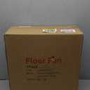 Amazon Basics Air Circulator Fan, Desk Fan for Bedroom, Home and Office, With 90-Degree Tilt Head, 3 Speed Settings, Lightweight (3 LBS), 35 Watts, Black, 11.1"W x 6.3"D x 10.9"H