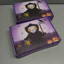 2 x Crochet Kit for Beginners, Crochet Starter Kit with Step-by-Step Video Tutorials, Crochet Animal Kits for Adults, DIY Craft Supplies,Death Cat(40%+ Yarn)