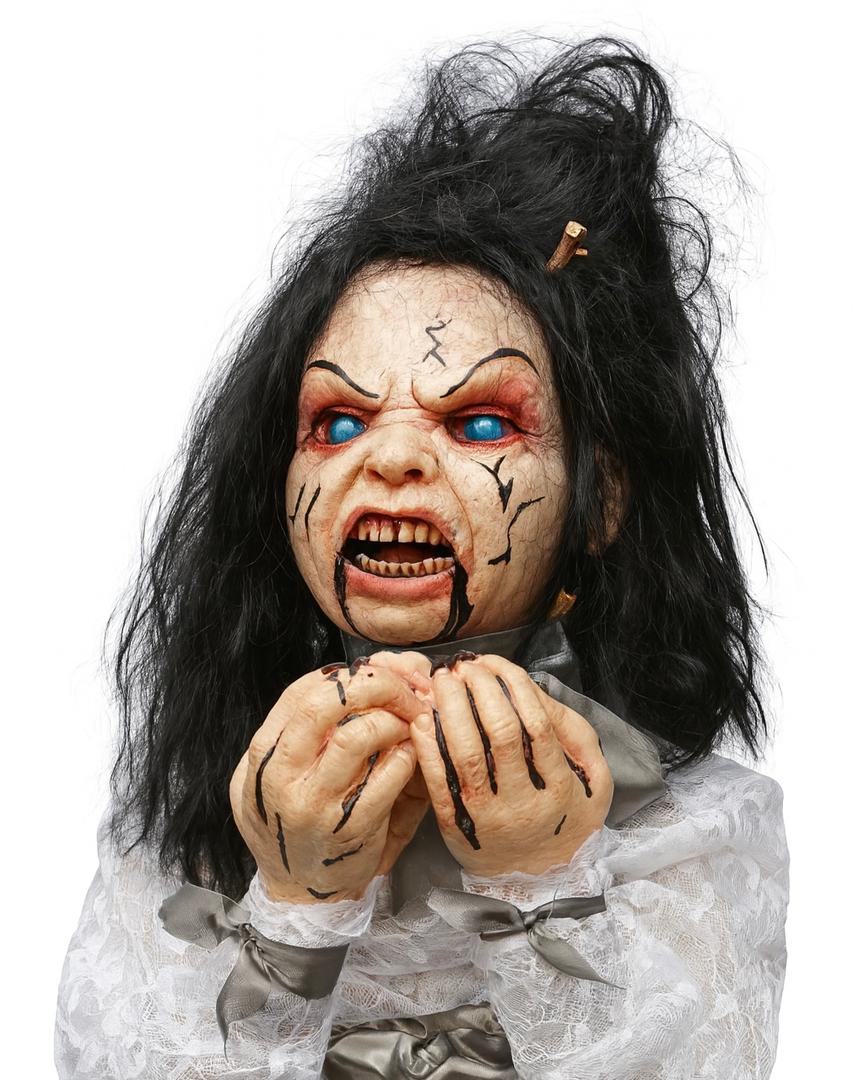 Horror Doll Halloween Decoration