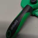 Self Cleaning Deshedding Brush for Dogs & Cats - Skin Friendly Grooming Tool with Hair Removal for Haired Pets, Green