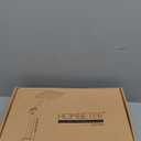 Hombeter Shower Heads with Handheld Combo, 10 Inch High Pressure Rain Shower Head, Height Adjustable Dual 2 in 1 Shower Head System with Stainless Steel Hose, Matte Black