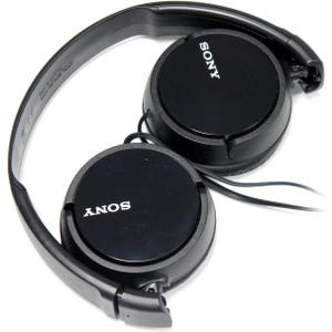 Sony ZX110 Over-Ear Dynamic Stereo Headphones (Black)