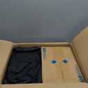 Inflatable Projector Screen - 14FT Outdoor Movie Screen Blow Up for Movie Parties Backyard Outside with Air Blower and Carry Bag, Front and Rear Projection