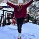 Laite Hebe Fleece Lined Leggings Women - High Waisted Winter Yoga Pants Tummy Control Soft Thermal Warm for Hiking Workout (Blue)