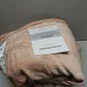 Electric Heated Blanket Full Size 72" x 84" - 5 Heat Settings & 10H Auto-Off, Microplush Flannel & Sherpa Lining, Machine Washable, Overheat Protection, Ideal Gifts for Home/Bedroom/Sofa, Pink