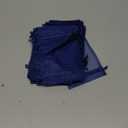 Set of 50 Organza Drawstring Gift Bags for Jewelry,Toiletry,Sheer Fabric 4x6 Inch Mesh Navy Blue See Through Sack for Baby Shower,Christmas,Birthday,Party Favors,Wedding,Mothers Day,Halloween