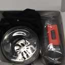 Mini Electric Pill Crusher with Pill Organizer, Rechargeable & Washable, Grind and Pulverize Small and Large Pills to Fine Powder, Portable and Easy Operated, Suit for Dysphagia, Elderly, Pet