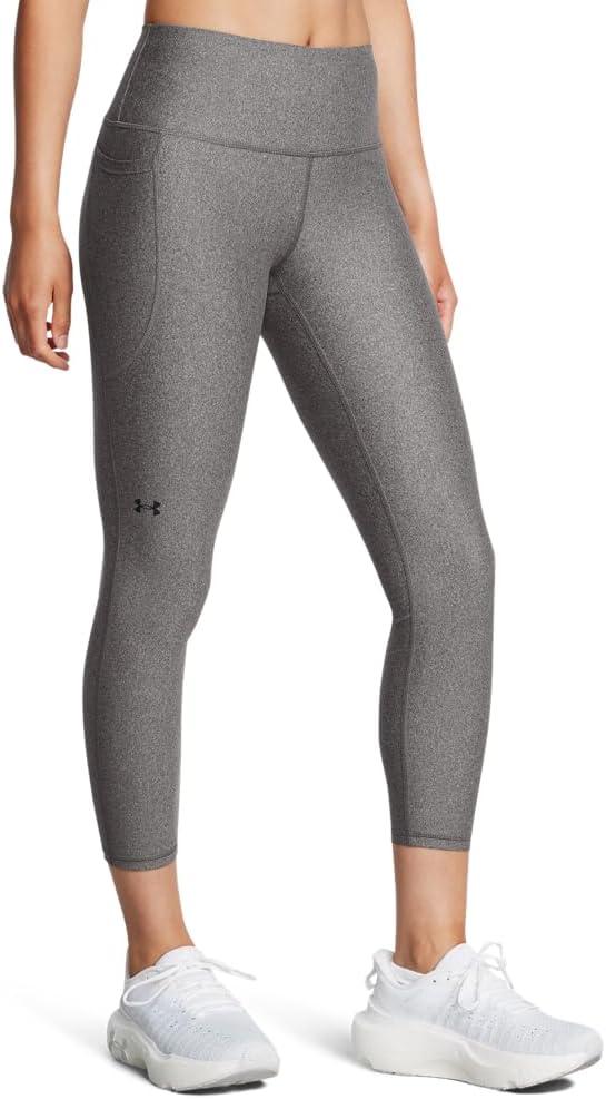 Under Armour Womens Motion Ankle Leggings (Medium, (020) Charcoal Light Heather / / Black)