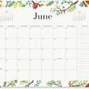 Jotsome Large Desk Calendar 2026-2027, 21"x16.5" Desk Pad Calendar From Now to June 2027, Bleed-Proof Paper Monthly Calendar for Home Office and School, Easy Planning