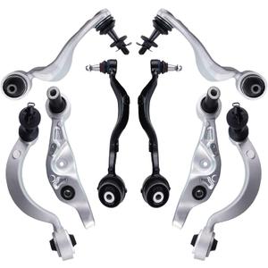 8Pcs Front Suspension Kit Left Right Upper Lower Forward Rearward Control Arm w/Bushings Ball Joint Replacement for 2007-2017 Lexus LS460 RWD -4861059095 4861059135 MS861076