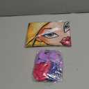 Girl Birthday Party Supplies Backdrop 5x3Cartoon Delicacy Girl Happy Birthday Background Photography Hot Pink Party Decorations Banner Photo Booth Props