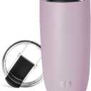 Simple Modern Travel Coffee Mug Tumbler with Flip Lid | Reusable Insulated Stainless Steel Cold Brew Iced Coffee Cup Thermos | Gifts for Women Men Him Her | Voyager Collection | 16oz | Lavender Mist