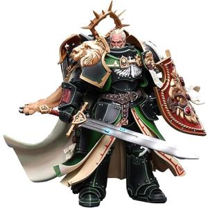 JOYTOY 1/18 Action Figure Warhammer 40,000 Dark Angels Primarch Lion El'Jonson 7.12 inch Movable Model Collectible Figurine