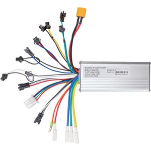 Brushless Motor Controller 36V 500W 25A Electric Scooter Bike Controller 9 Mosfet Square Wave Controller 36V Ebike Controller with 3 Speed Cruise Wire (36V 500W)