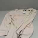 WYNNQUE Womens Plus Size Tops Long Sleeve V Neck Shirts 2025 Fall Fashion Tunic Sweaters Dressy Casual Winter Clothing Apricot 3XL